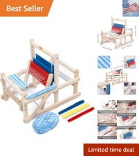 Wooden Multi-Craft Weaving Loom DIY Hand-Knitting Weaving Machine Intellectua...