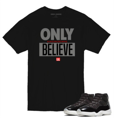 Tee to match Air Jordan Retro 11 Jubilee 25th Anniversary Sneakers