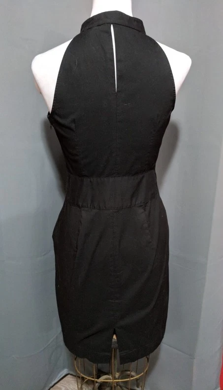 Vestido Camisa LNC Express Design Studio Volantes Botón Frontal Talla 2 Foto 2 de 3