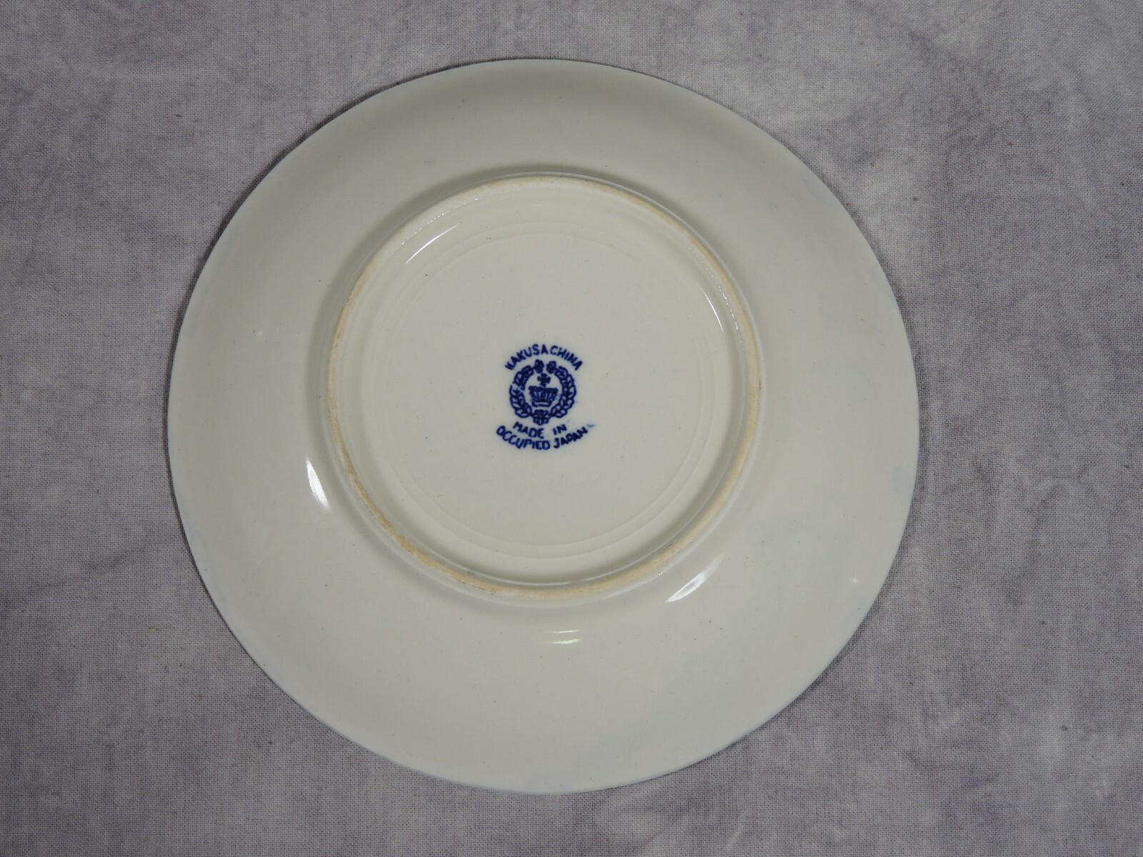 Vintage Kakusa China Blue Willow Saucer Made in Occupied Japan eBay