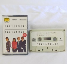 Pretenders Cassette Tape Self Entitled UFO Paper Label Brass in Pocket
