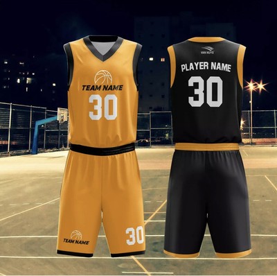 Download 10 Reversible Basketball Jersey + Short $52 - Name Number ...