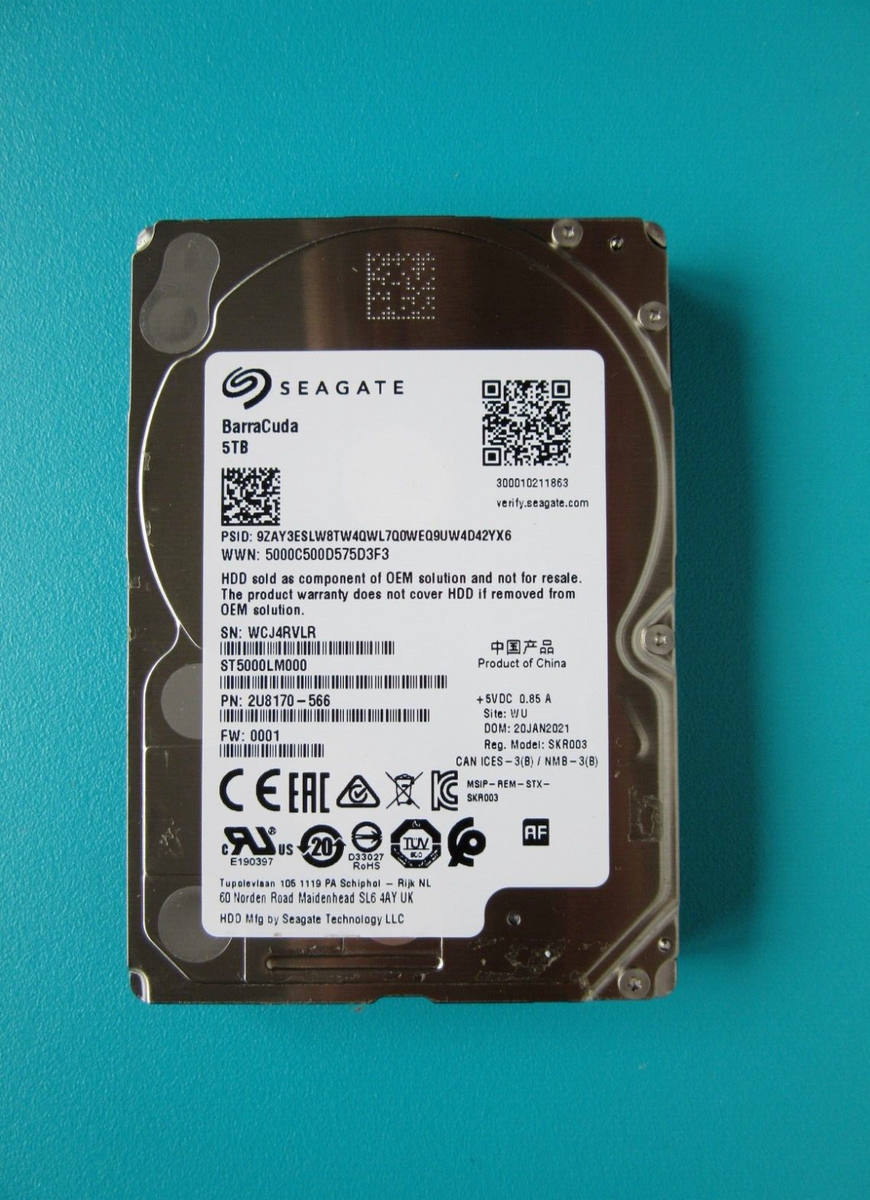 【早い者勝ち】Seagate 5TB×2個セット HDD ST5000LM000 Seagate ST5000LM000 5TB 2.5
