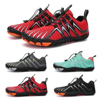 MARKENLOS Barfußschuhe Damen Herren Outdoor Bequeme Laufschuhe Turnschuhe Sneaker Schuhe