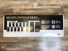 BEHRINGER FCB1010 MIDI Foot Controller Brand New Never Opened Rare Find