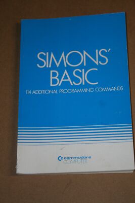 Simons' Basic Additional Programming Commands Commodore 64 - Book Only