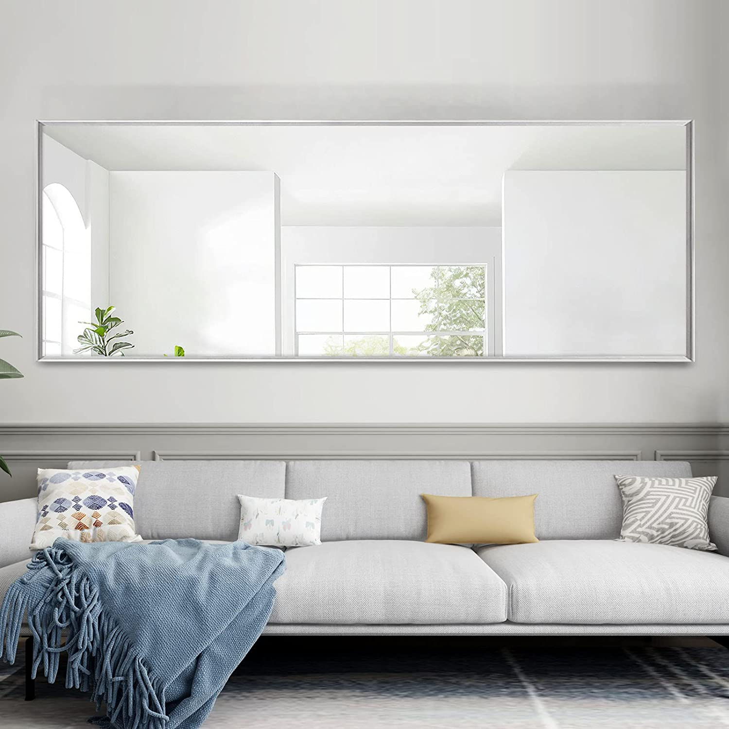 Floor Mirror Full Length Mirror Large Long Mirror Wall Mounted Mirror