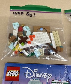 LEGO Disney 41147 Anna's Snow Adventure 1 Minifigure 153 Pieces No Box Preowned