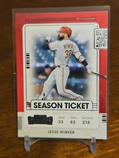 2021 Contenders Base Season Ticket #26 Jesse Winker - Cincinnati Reds