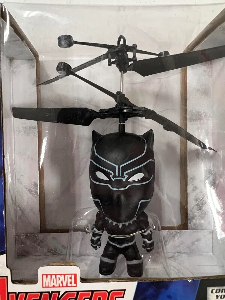Black Panther World Tech-Motion Sensing Helicopter New - Image 2 of 4