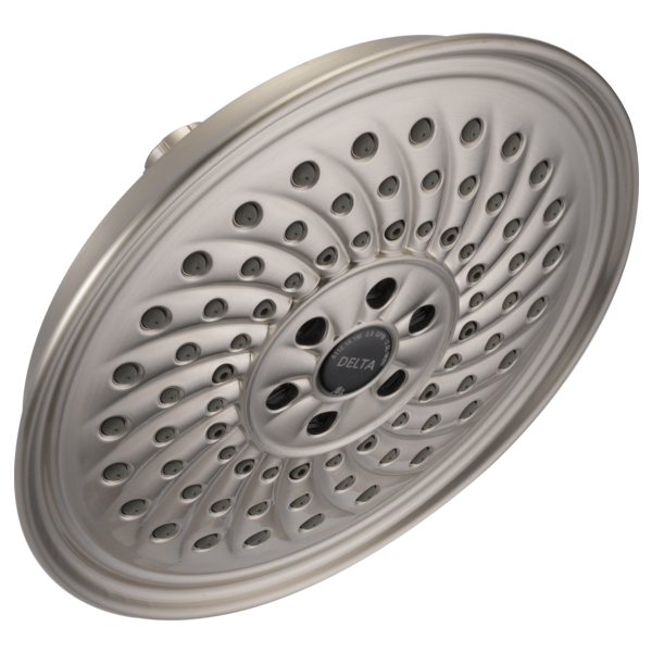Delta 75360SN 8 Inch Rain Shower Head Featuring Spray