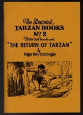 Cover of The Illustrated Tarzan Books #2