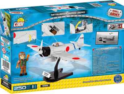 Cobi 5515 Mitsubishi A6M2 Zero model 21 V-103 Tainan Kokutai japan