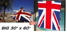 UNITED KINGDOM Britain UK UNION JACK FLAG BEACH TOWEL COTTON Bath Pool Spa WRAP