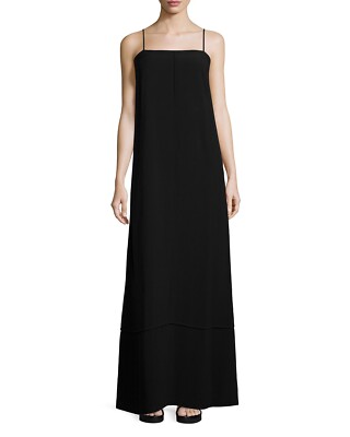 floor length black slip dress Slip Dress Ankle Length by Organic John Patrick
