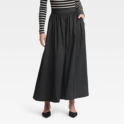 Women's Voluminous Maxi Skirt