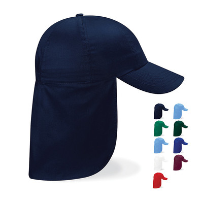 Beechfield Kinder Baseball-Cap JUNIOR LEGIONNAIRE STYLE CAP Kappe Neu CB11b
