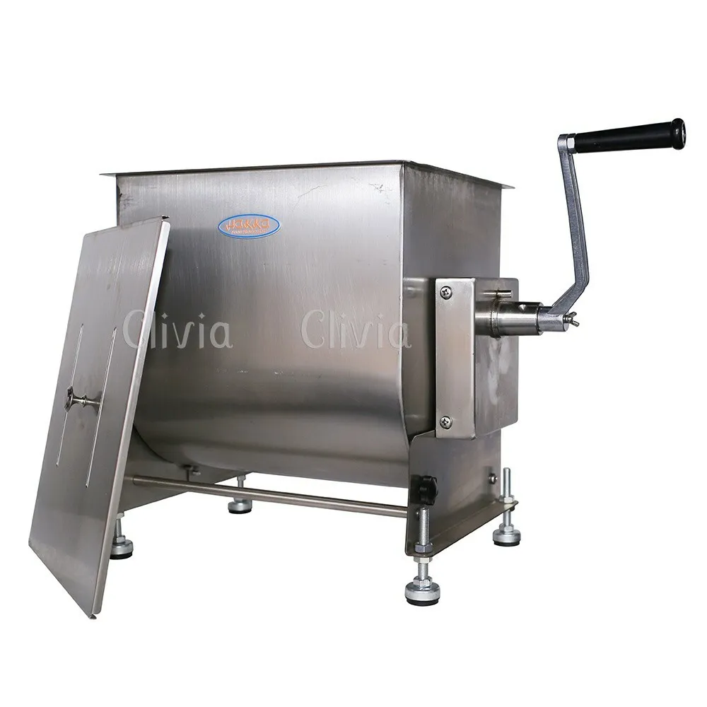 Clivia Tilt Tank 60lb/30L Meat Mixer Sausage Mixing Machine Kitchen Food  Process