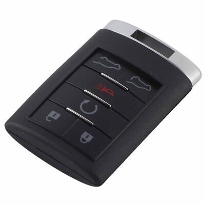 Keyless Remote Key Fob Shell Case Schwarz für Cadillac Escalade 2008-2014