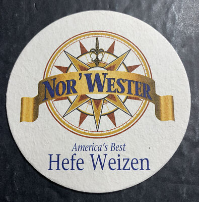 Nor  Wester Craft Beer Coaster  Portland Oregon