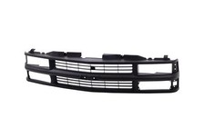 Black Grille For Chevy 1994-1999 Suburban Tahoe Fullsize Blazer Composite Type