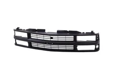 Black Grille For Chevy 1994-1999 Suburban Tahoe Fullsize Blazer Composite Type