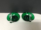 2 Duncan Miller Forest Green Swan Candleholders, Excellent Condition — photo 3