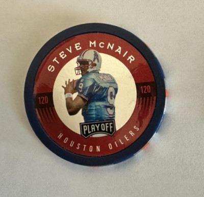 1997 NFL Playoff Absolute Beginnings Football Poker Chips BLUE - YOU PICK