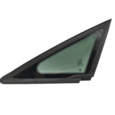  OEM 2013-2018 Ford C-Max Front Left Pillar Corner Vent Door Glass Black Tinted