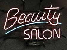 Beauty Salon Open 14"x10" Neon Light Sign Lamp Display Wall Decor Windows