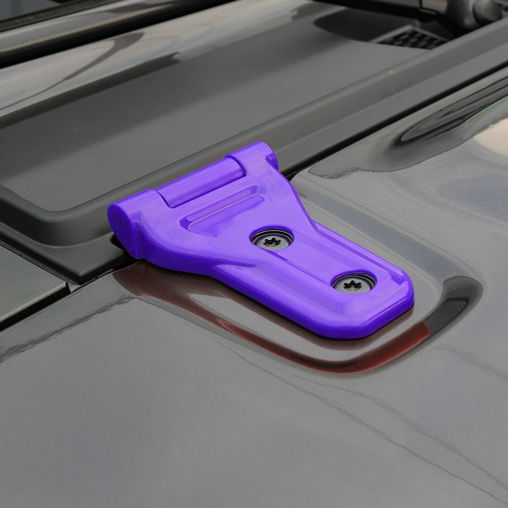 RT-TCZ Purple Tailgate Hinge Cover Trim For Jeep Wrangler JL JLU 2018-2024 - Exterior Decals, 2pcs - View #4