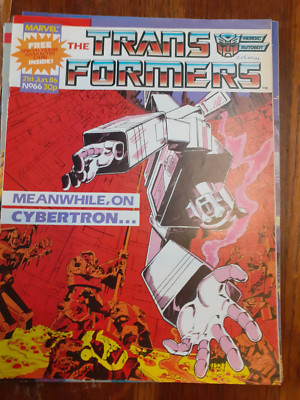 Transformers Marvel UK issue number 66 21th June 1986