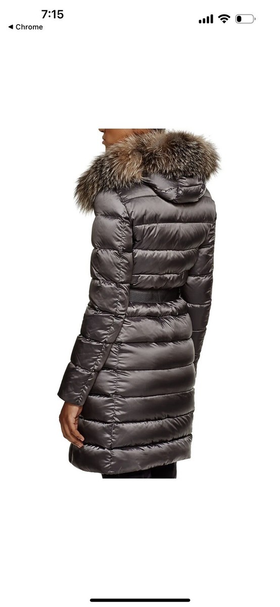 Moncler Tinuviel Fox Fur Trim Down Jacket Coat Parka Size 3 Moncler Tinuviel Fox Fur Trim Down Jacket Coat Parka Size 3
