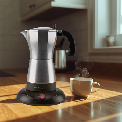 Orbegozo KFE 660 Italienische Kaffeemaschine 3 6 Tassen 300 ml Auto Off