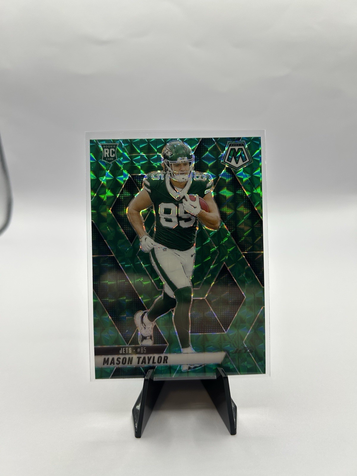 2025 Panini Mosaic Mason Taylor Green Mosaic Prizm RC #324