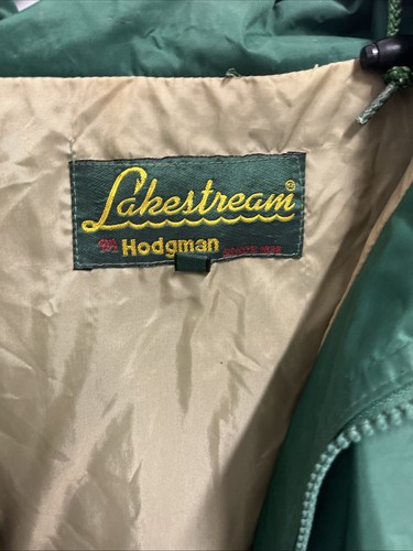 Lakestream by Hodgman Wading Jacket Men's X Large Green Multiple Pockets 3952 - Picture 4 of 5