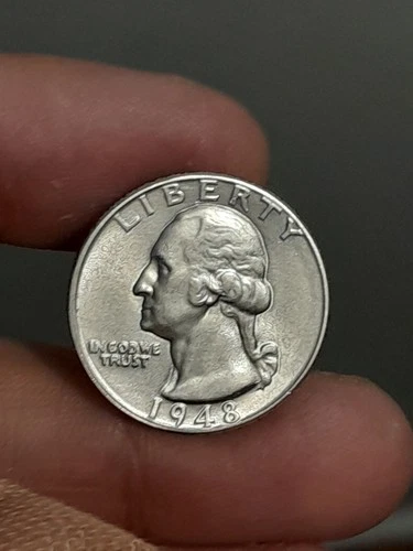 1948 Washington Quarter Dollar BU