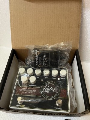 Electro-Harmonix Lester G Deluxe Rotary Speaker Emulator W/Compression Box Manua