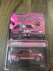HOT WHEELS REDLINE CLUB 1993 FORD MUSTANG COBRA R - PINK  - Damaged Card