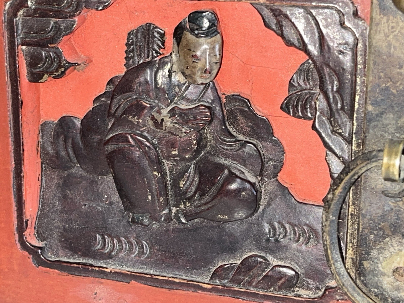 Antique Chinese Carved Wood Panels 