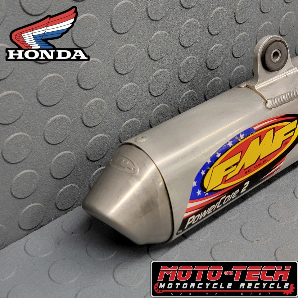 🔥2006 HONDA CR125R FMF POWERCORE 2 SILENCIADOR ✅ 18330-KSR-732 TUBO DE ESCAPE 297🔥 - Imagem 3 de 4