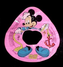 Mickey Mouse Swimming Pool Toy Flotation Tube Walt Disney Wet Set by Intex Float