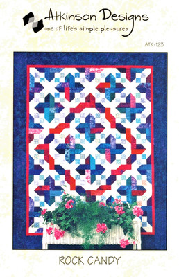 Rock Candy Quilt Pattern ATK-123 by Atkinson Designs Crib to Queen Sizes