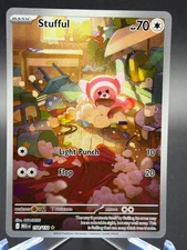 Stufful 154/132 ME01: Mega Evolution Illustration Rare Pokemon Card