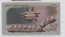 2020 Topps Allen & Ginter Chrome Mini Buggin' Out! Spiny Orb Weaver #MBOC-12 0b3