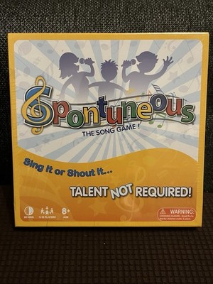 Spontuneous The Song Game
