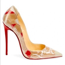 NEW Christian Louboutin So Kate 120 Kraft Paper Pumps 36