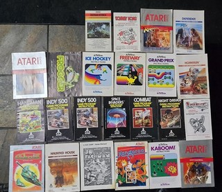Atari 2600 Game Manual Lot