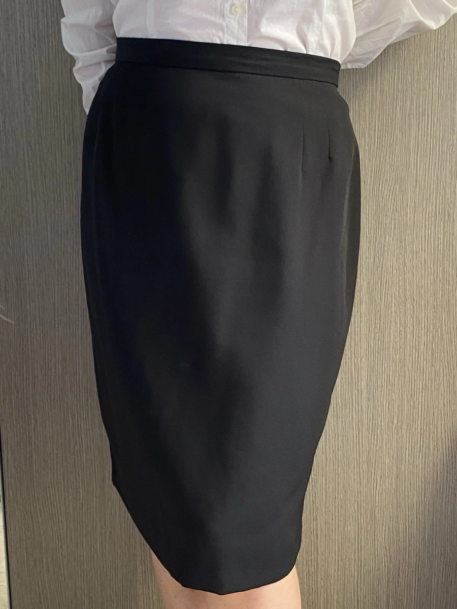 Gonna Luisa Spagnoli Taille 48 En Laine - Floral Coloré, état Très Bon