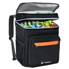 Cooler Backpack, 30 Cans Backpack Coolers Insulated Leak Proof, Large Double ...